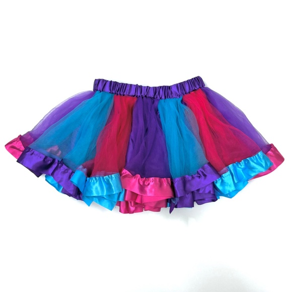 Girl's Colorful Tutu - Elastic Waistband - NWOT - Picture 2 of 7